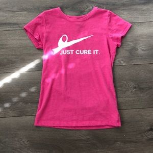 Pink nike t-shirt